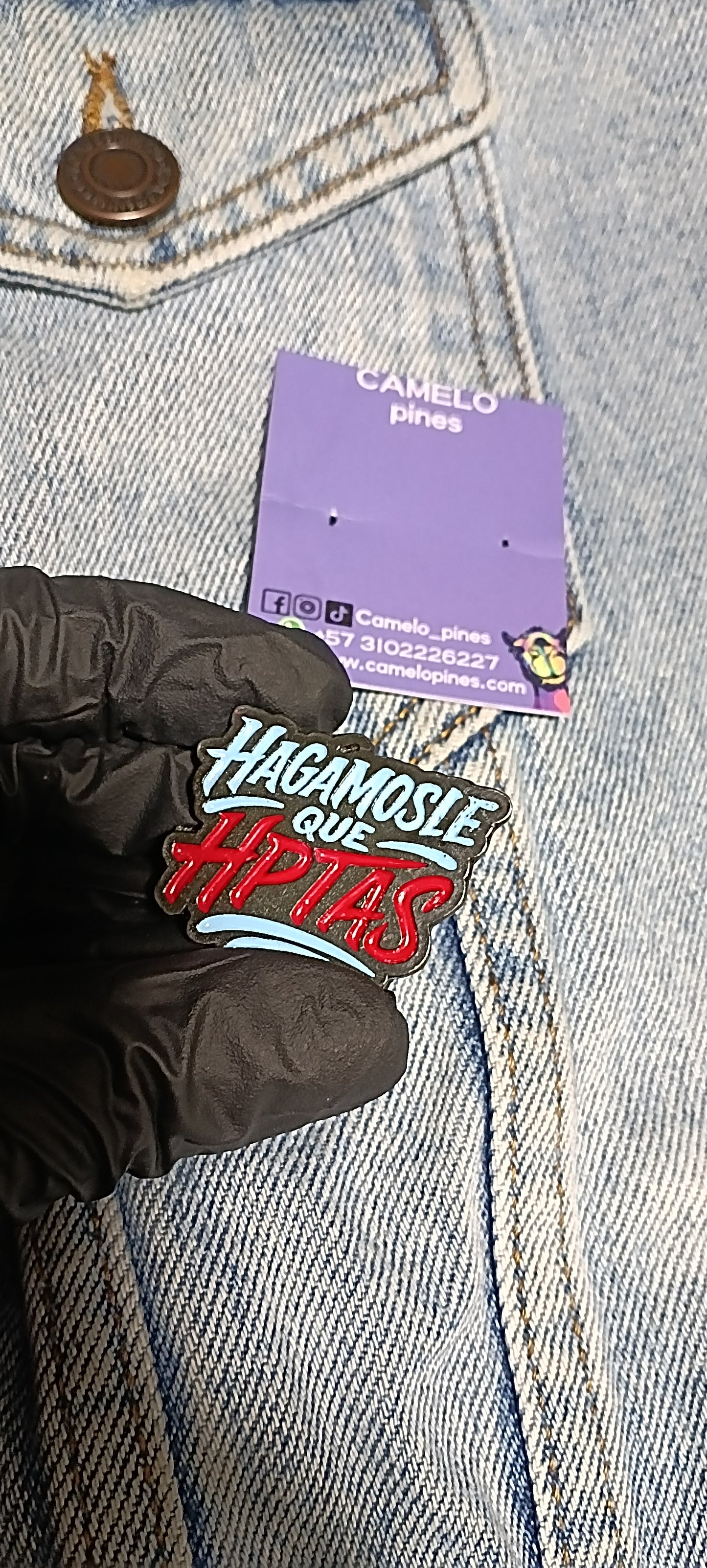 Pin Hagamosle Que Hptas Metálico