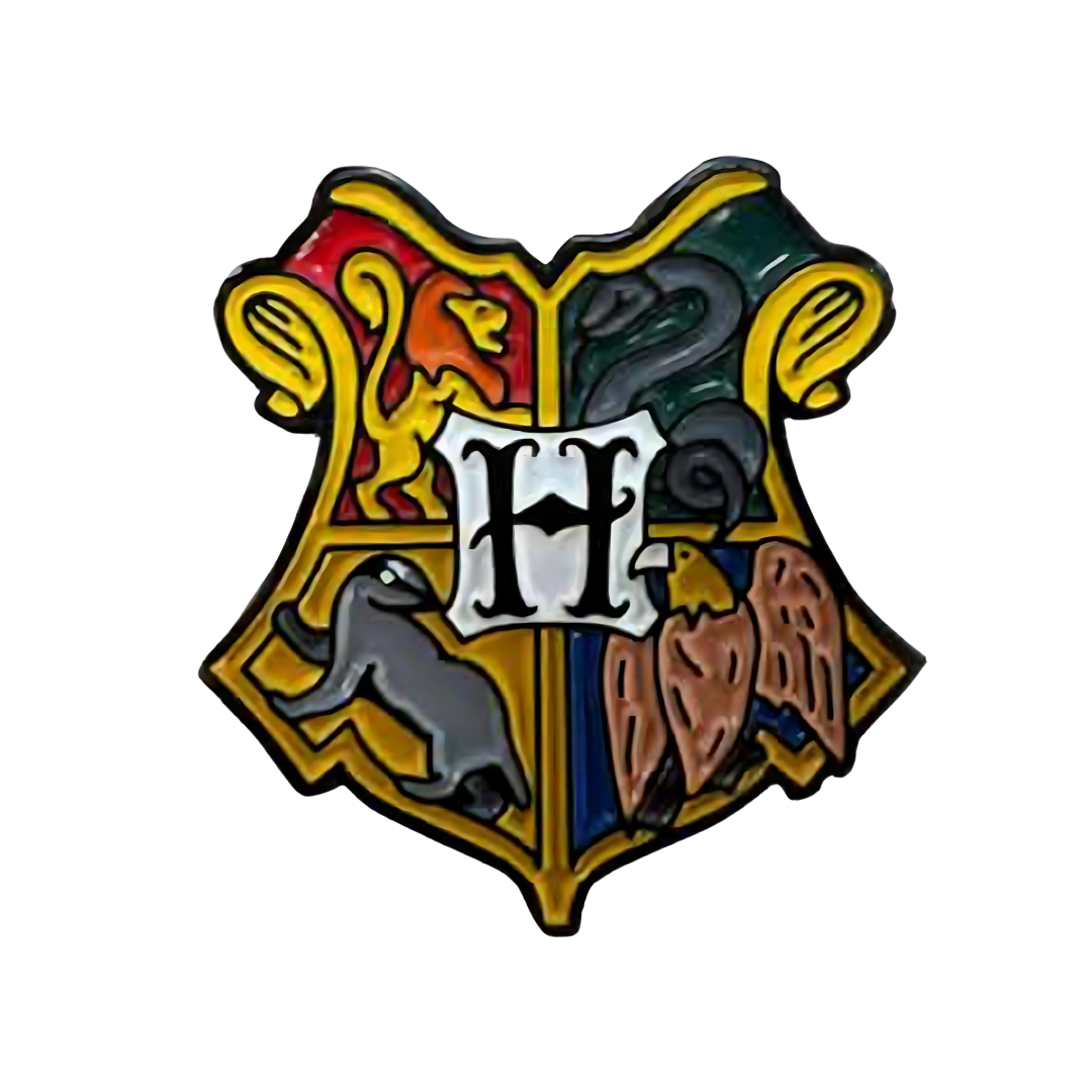 Pin Hogwarts Metálico