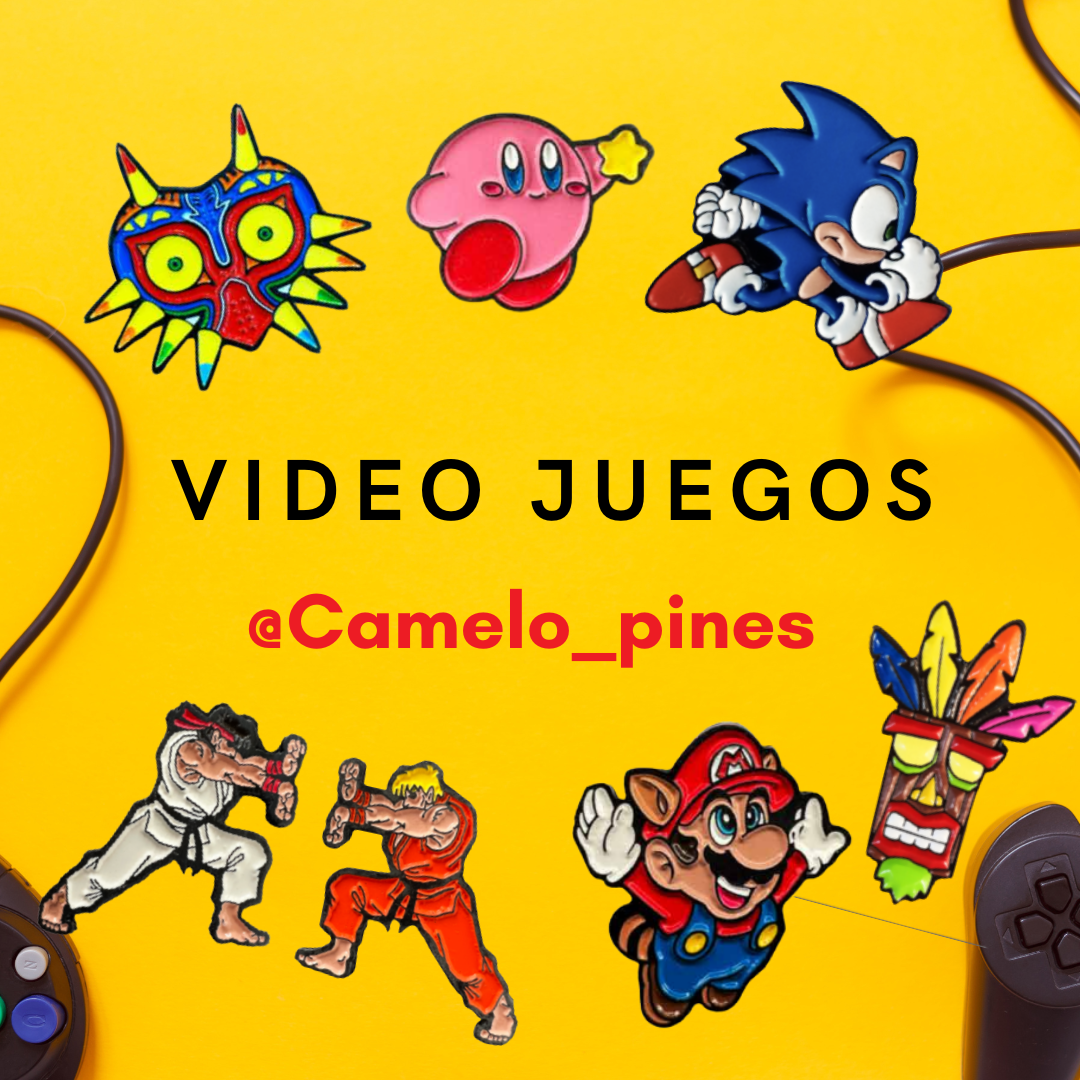 Pines Video Juegos Metálicos