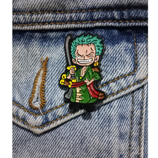 Pin Zoro Metálico 