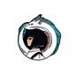 Pin Haku Redondo Metálico