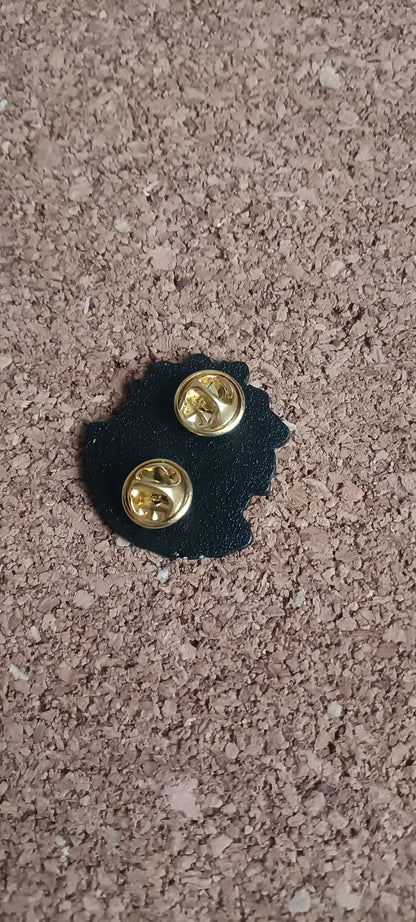 Pin Severa Flor Metálico
