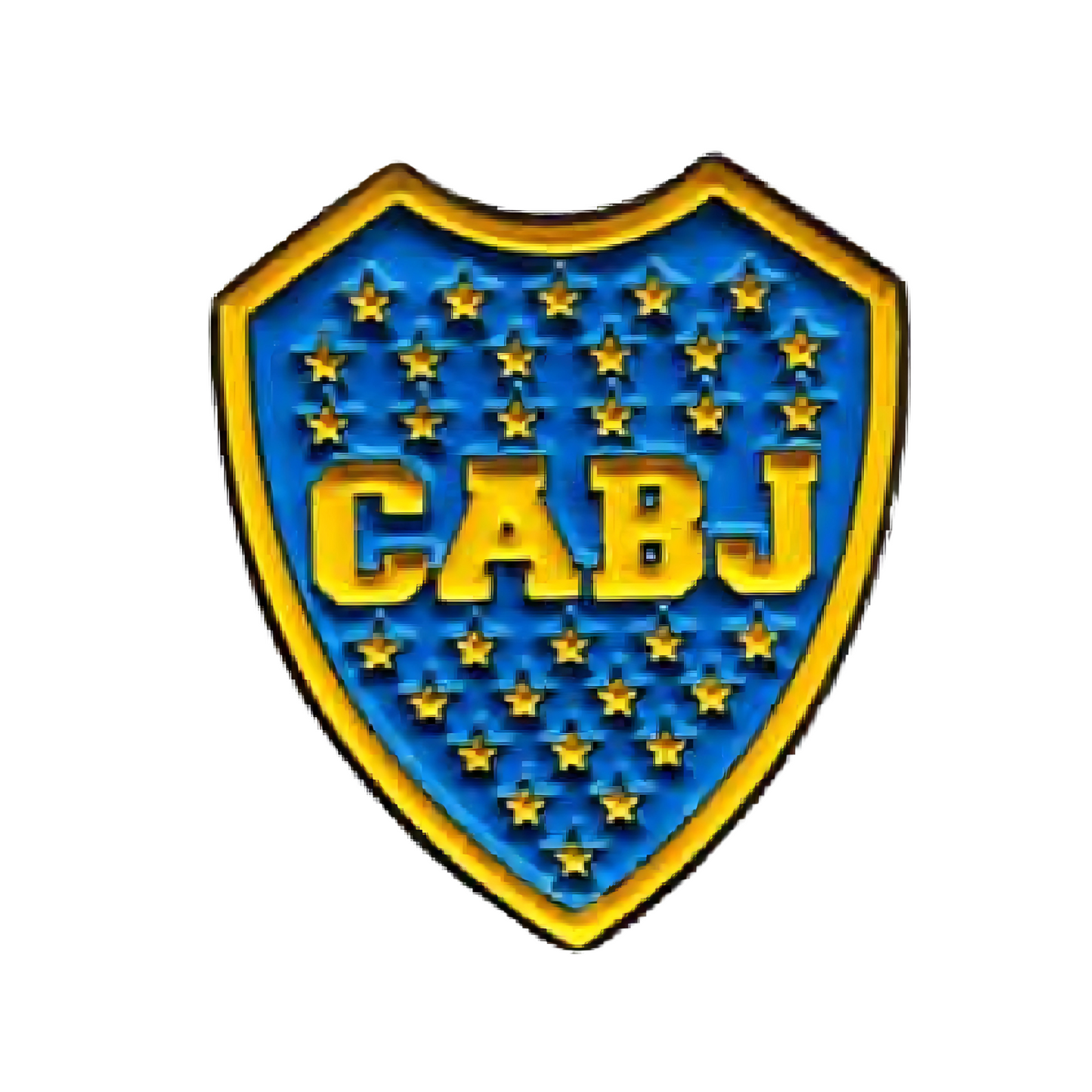 Pin Atlético Boca Juniors Metálico