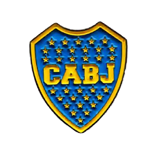 Pin Atlético Boca Juniors Metálico