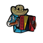 Pin Vallenato Metálico