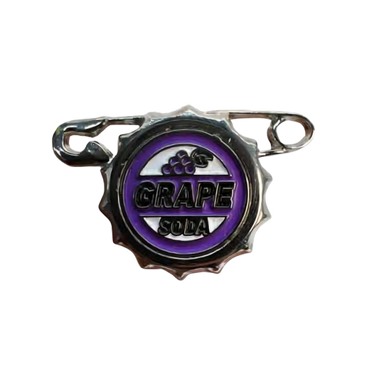Pin Tapa Up Grape Soda Metálico