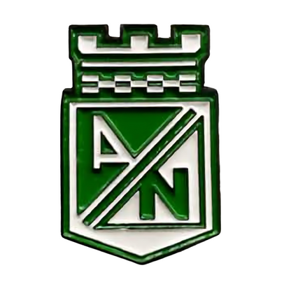 Pin Atlético Nacional Metálico