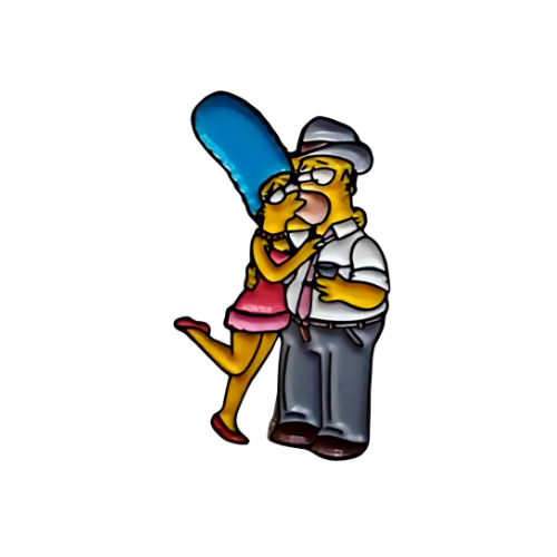 Pin March Y Homero Metálico