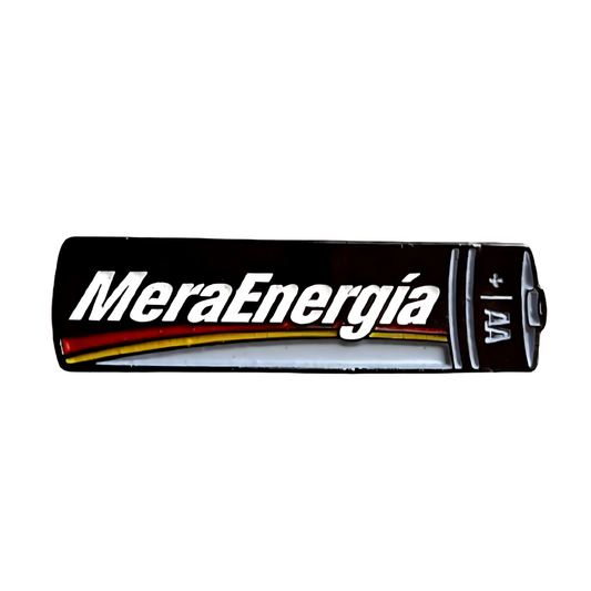 Pin Mera Energía Metálico