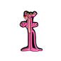 Pin Pantera Rosa Metálico