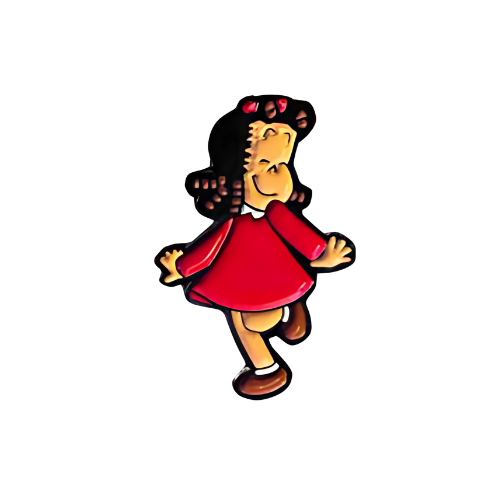Pin Pequeña Lulú Metálico