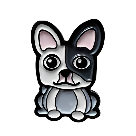 Pin Perro Bulldog Frances Metálico