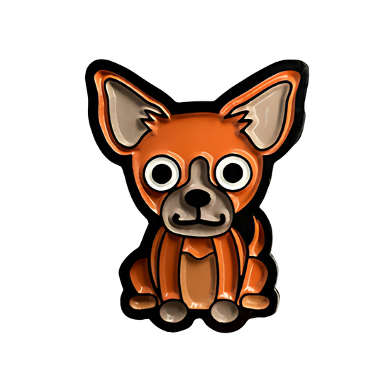 Pin Perro Chihuahua Metálico