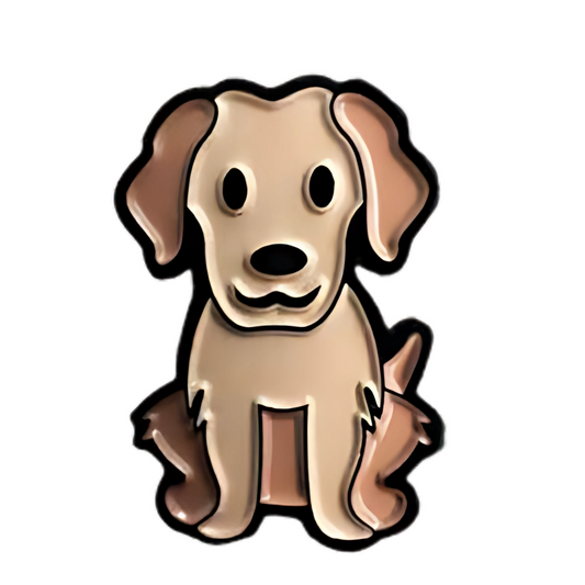 Pin Perro Labrador Metálico