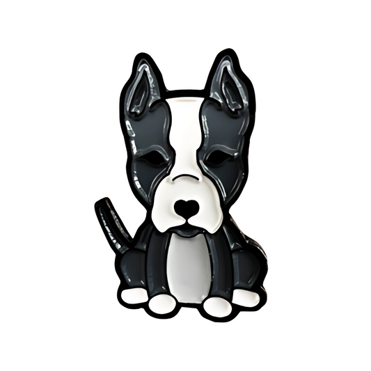 Pin Perro Pitbull Metálico