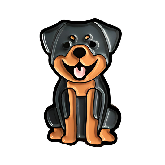 Pin Perro Rottweiler Metálico
