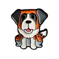Pin Perro San Bernardo Metálico