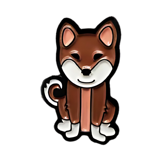 Pin Perro Shiba Inu Metálico