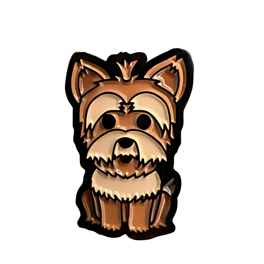 Pin Perro Yorkie Metálico