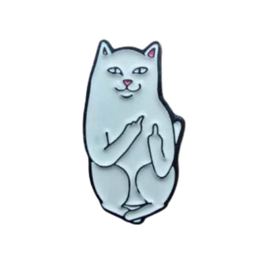 Pin Gato Ripndip Metálico