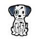 Pin Perro Dalmata Metálico