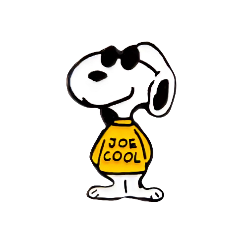 Pin Snoopy Cool Metálico