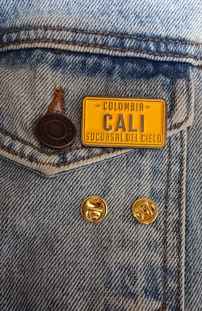 Pin De Cali Colombia Metálico
