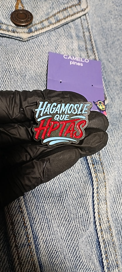 Pin Hagamosle Que Hptas Metálico