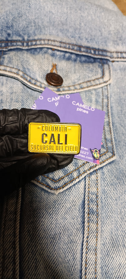 Pin De Cali Colombia Metálico