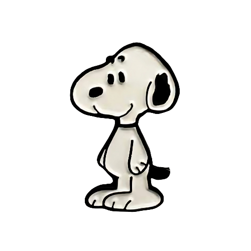 Pin Snoopy Sonrisa Metálico