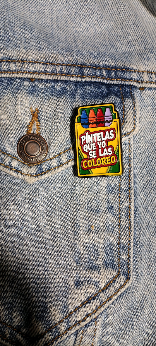 Pin Píntelas Que Yo Se Las Coloreo Metálico