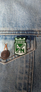 Pin Atlético Nacional Metálico 