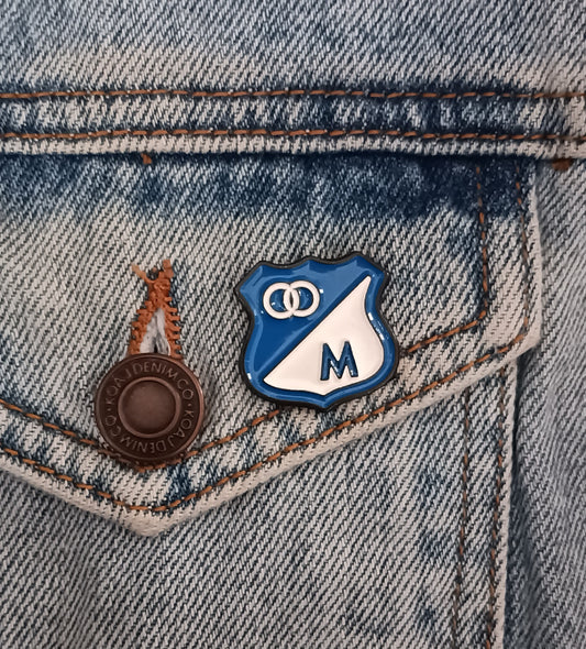 Pin Millonarios Metálico