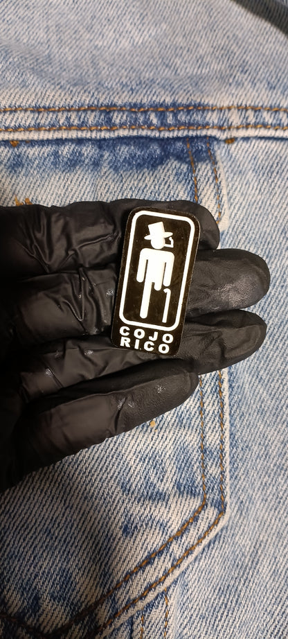 Pin Cojo Rico Metálico