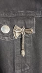 Pin Hacha de Thor Metálico