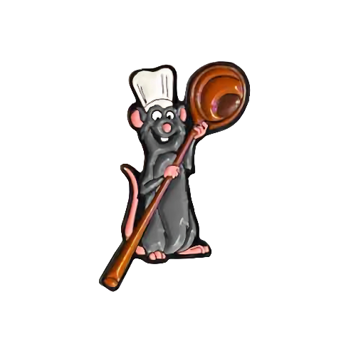 Pin Ratatouille Metálico