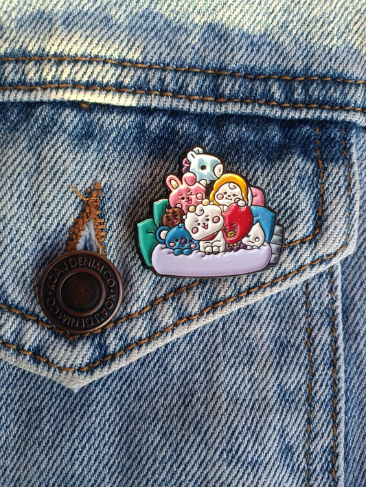 Pin BTS Metálico