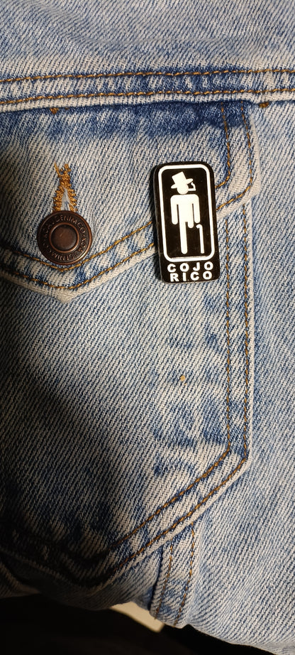 Pin Cojo Rico Metálico