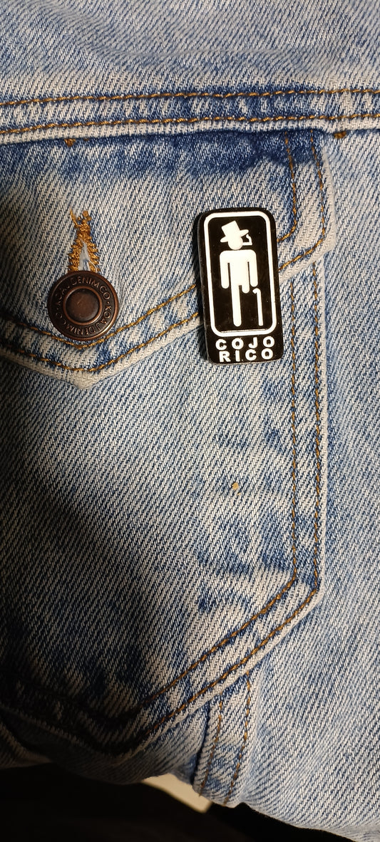 Pin Cojo Rico Metálico